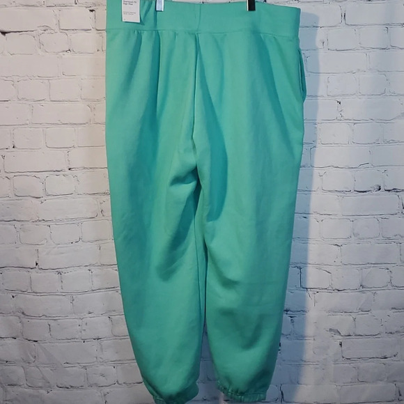 Nike Oversized Fit High Rise Sweatpant Joggers Women’s XXL Tiffany Green NWT - Picture 9 of 11